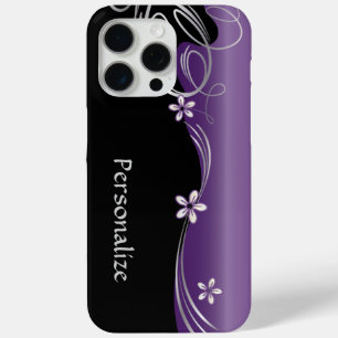 Elegant Floral   Amethyst Case-Mate iPhone Hülle