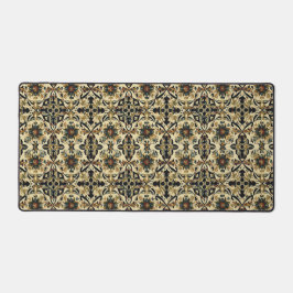 Elegant Floral Arabesque Schreibtischunterlage