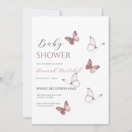 Elegant Floral Baby Shower Invitation Customizable