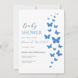 Elegant Floral Baby Shower Invitation Customizable