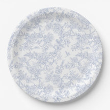 Elegant Floral Blue