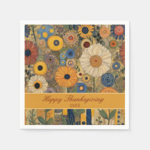 Elegant Floral Boho Erntedank