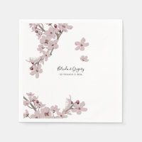 Elegant Floral Cherry Blossom Hochzeit