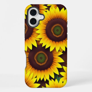 Elegant Floral Design iPhone Case 16 Plus Hülle