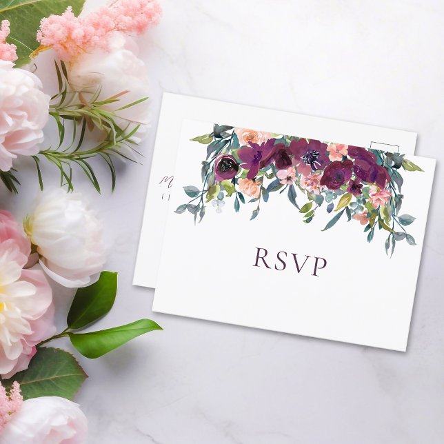 Elegant Floral | Einladung zur Hochzeitsszenario P (Von Creator hochgeladen)