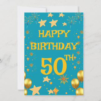 Elegant Floral Geburtstag Gruß Einladung