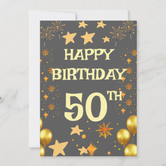 Elegant Floral Geburtstag Gruß Einladung