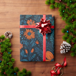 Elegant Floral Geschenkpapier