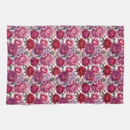 Elegant Floral Geschirrtuch