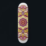 Elegant Floral Mandala Skateboard<br><div class="desc">Hübsches Blumenmandaladesign auf der Skateboard</div>