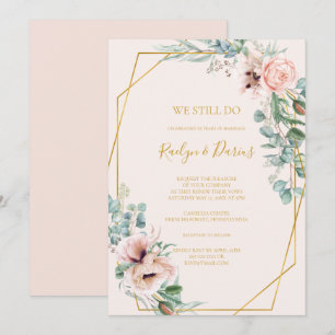 Elegant Floral   Pastel, die wir noch immer überpr Einladung
