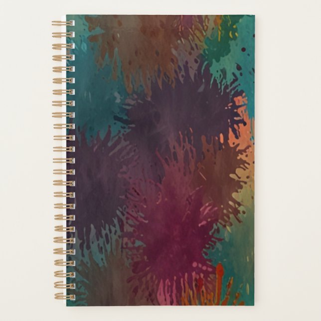 Elegant Floral Planer (Vorderseite)