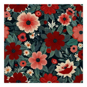 Elegant Floral Poster