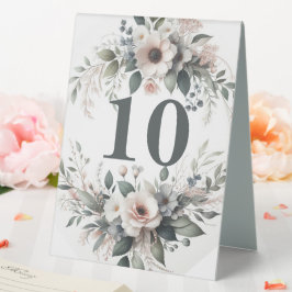 Elegant Floral Tischaufsteller