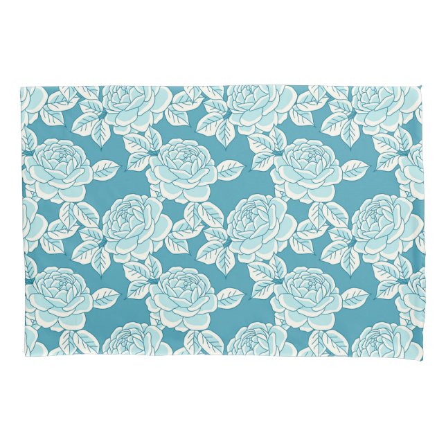 Elegant Floral Vintage Charm Kissenbezug (Vorderseite)