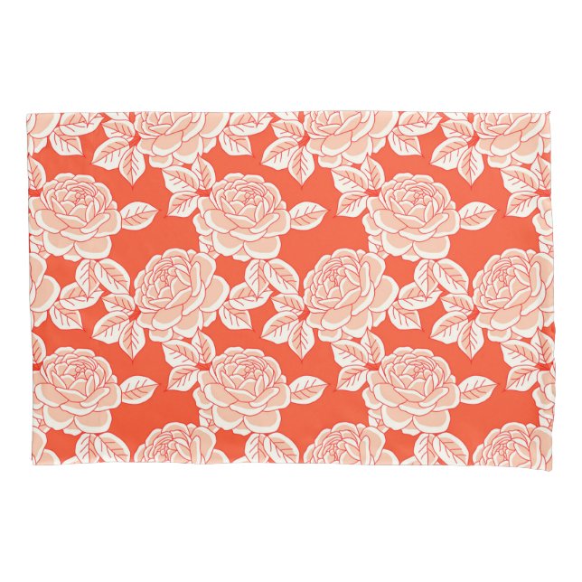 Elegant Floral Vintage Charm Kissenbezug (Vorderseite)