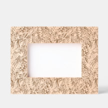 Elégant Flore Design Cadres Etched