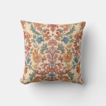 Elegant, Flowers Ornaments,Pink, Peach,Orange Blue