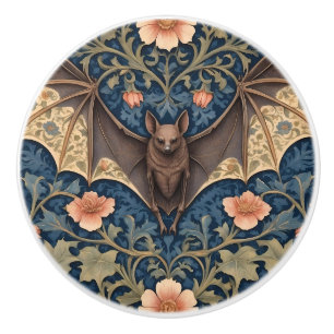 Elegant Flying Bat William Morris Inspiriert Keramikknauf