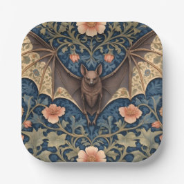 Elegant Flying Bat William Morris Inspiriert Pappteller