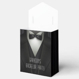 Elegant Formal Tuxedo Bachelor Party Geschenkschachtel