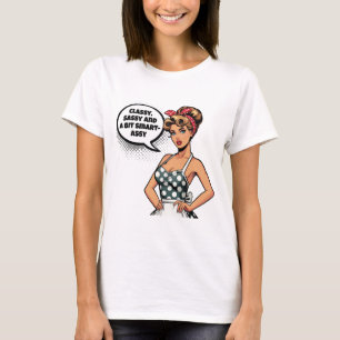 Elegant, Frech und ein bisschen vorlaut – Sarkasti T-Shirt