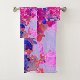 Elégant Fuchsia et bleu foncé Limelight Hydrangea