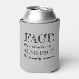 Elegant & Funny Fact Trauzeuge Vorschlag leicht gr Dosenkühler