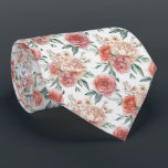 Elegant Garden Floral Pattern Krawatte<br><div class="desc">A refined garden floral pattern featuring roses,  peonies,  and soft botanical elements. This elegant and romantic design is perfect for spring weddings,  formal events,  stylish everyday wear,  and thoughtful gift giving.</div>