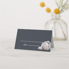 Elegant gefaltet platzkarte