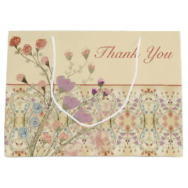 Elegant Gemustert Große Geschenktüte