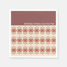 Elegant Gemustert Serviette