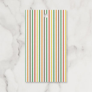 elegant gestreift geschenkanhänger