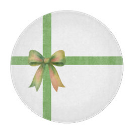 Elegant Gift Bow – Modern Christmas Design Schneidebrett