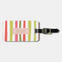 Elegant Girly Modern gestreift