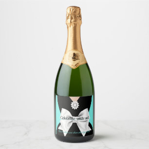 Elegant Glam Aqua Baby & Co Tiffany Baby Shower