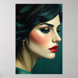 Elegant Glamour Poster