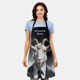 Elegant goat gentleman in formal portrait scene schürze