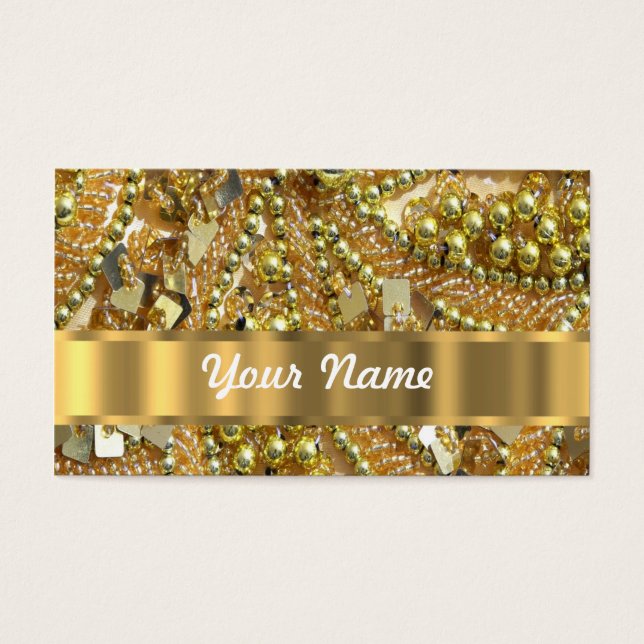 Elegant Gold Bling (Vorderseite)