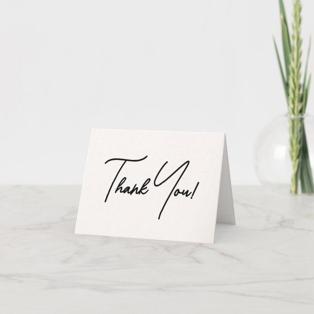 Elegant Gold Brunch & Bubbly Bridal Shower Dankeskarte (Vorderseite)