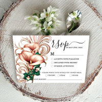 Elegant Gold Calla Lily Wedding | Green & Ivory
