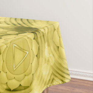 Elegant Gold Chakra Zen Yoga Geistliche Meditation Tischdecke