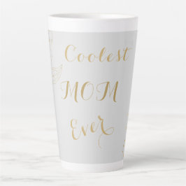 Elegant Gold Coolste Mama je Grau Milchtasse