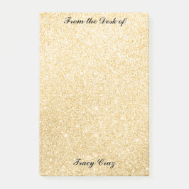 Elegant Gold Custom Post-It Notes Post-it Klebezettel