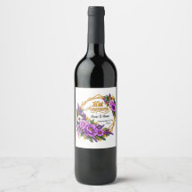Elegant Gold Floral 10-Jahres-Jubiläum 