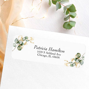 Elegant Gold Greenerity Wedding