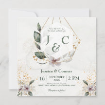 Elegant Gold Greenerity Wedding