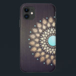 Elegant Gold Lotus Blume Holz Stilvoll floral title_seo2<br><div class="desc">Realistische Folie auf verzierten mandala inspiriert Blume motif. Türkisblaues Zentrum. Digitales Bild von dunklem Holz Kornstruktur sehen Hintergrund. Original Vektorgrafik von Maura Reed.</div>