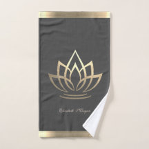 Elegant Gold Lotus, Yoga