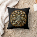 Elegant Gold Mandala Meditation Kissen<br><div class="desc">Erhöhen Sie Ihre Meditationspraxis mit unserem eleganten Gold Mandala Meditationspillow. Set auf schwarzem Hintergrund, das auffallende goldene Mandala Design strahlt mit faszinierender Schönheit und Eleganz aus. Der luxuriöse Farbkontrast dieses Kissens schafft ein gewagtes Statement, das nicht nur Ihren Meditationsraum verbessert, sondern auch Ihrer Dekoration eine Touch von Opulenz verleiht. Das...</div>